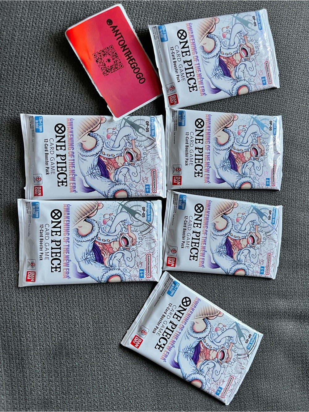 One Piece Awakening of the New Era - OP-05 booster pack 1 pack